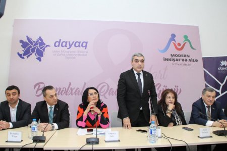 "Dayaq" Təşkilatı, "Modern İnkişaf və Ailə" İctimai Birliyi ilə birgə tədbir keçirdi