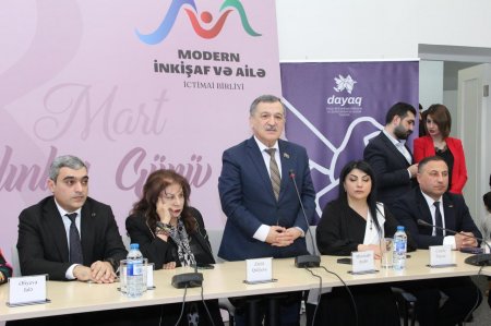 "Dayaq" Təşkilatı, "Modern İnkişaf və Ailə" İctimai Birliyi ilə birgə tədbir keçirdi