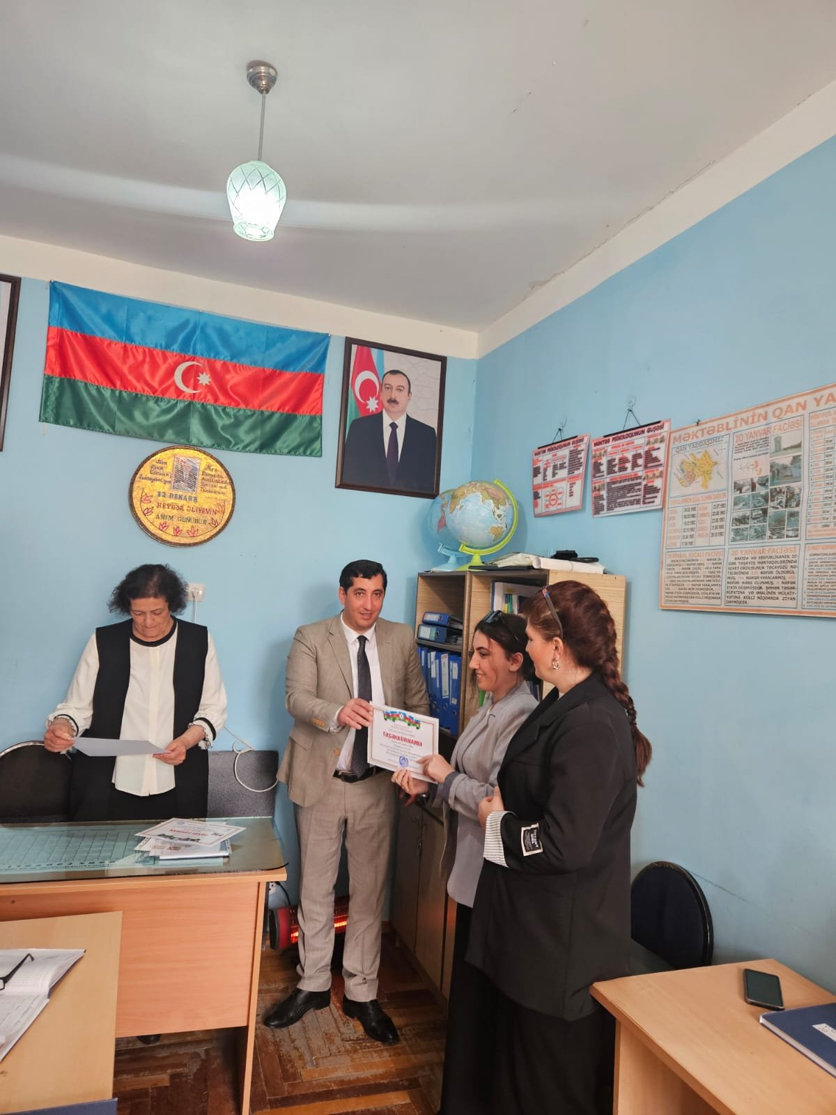 Yorulmaz fəaliyyətin nəticəsi 