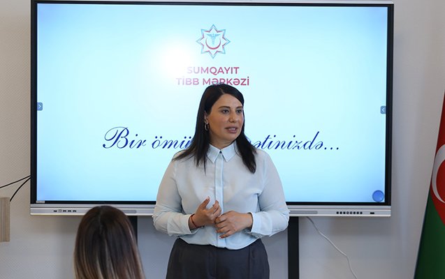 Bu Mərkəz yeni tibbi avadanlıqla təchiz edilib