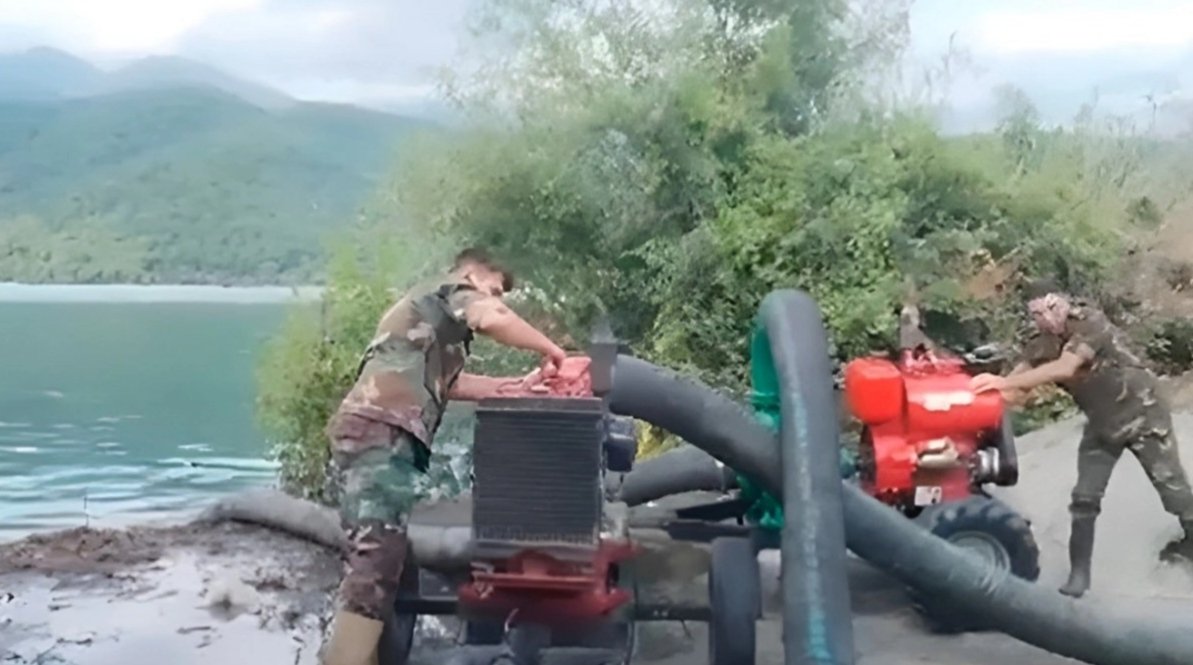 Nohur gölündə suyun səviyyəsi artdı: Təhlükəli vəziyyət yarandı