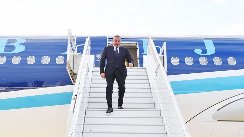 İlham Əliyev Böyük Britaniyada səfərdədir 