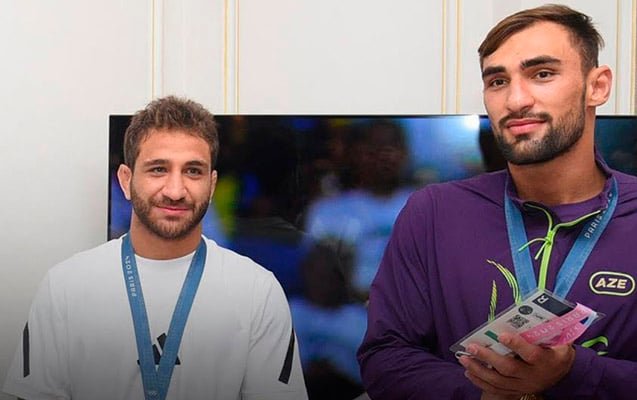 Olimpiya çempionlarımız Vətənə geri dönür 