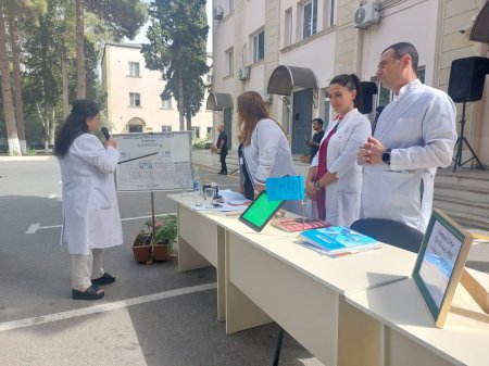 Sumqayıt şəhər Perinatal Mərkəzdə obyekt mülki müdafiə məşqləri keçirilib