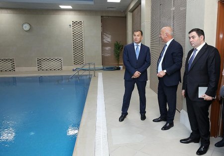 AHİK sədri Sahib Məmmədov sanatoriyalara baxış keçirib