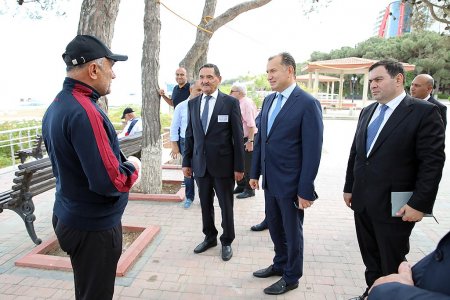 AHİK sədri Sahib Məmmədov sanatoriyalara baxış keçirib