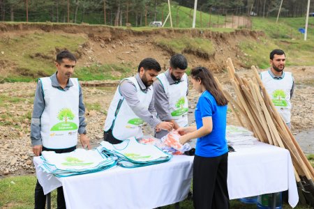 “Təmiz Daşkəsən” layihəsi çərçivəsində növbəti ekoloji aksiya təşkil edilib