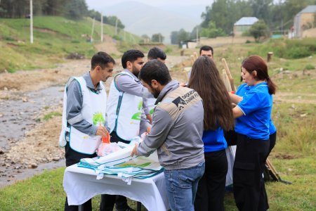 “Təmiz Daşkəsən” layihəsi çərçivəsində növbəti ekoloji aksiya təşkil edilib