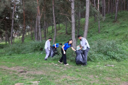 “Təmiz Daşkəsən” layihəsi çərçivəsində növbəti ekoloji aksiya təşkil edilib