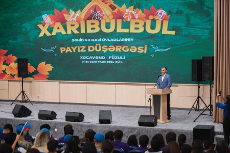 Anım Gününə həsr olunmuş şəhid və qazi övladları üçün “Xarıbülbül” payız düşərgəsi yekunlaşıb