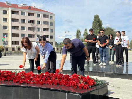 Region gəncləri tərəfindən anım tədbirləri həyata keçirilib