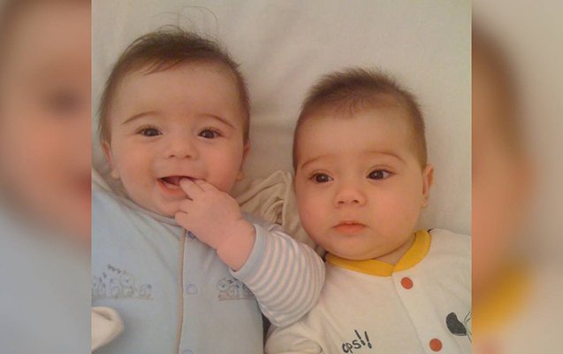 Emin əkizlərini belə təbrik etdi 