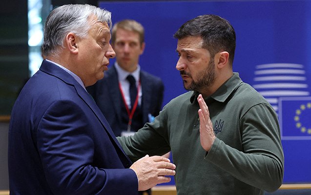 Zelenski Orbanın təklifini rədd etdi 