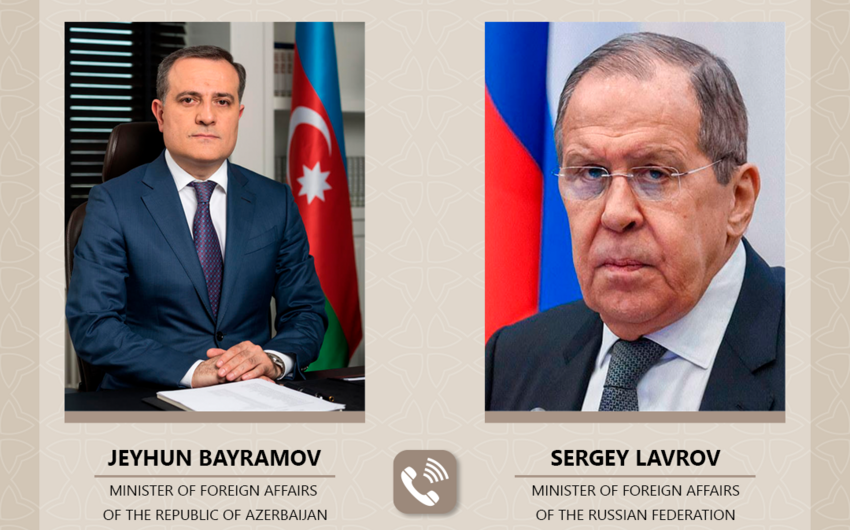 Bayramov Lavrovla danışdı: Səbəblər ciddi və hərtərəfli şəkildə müəyyənləşdirilərək... 