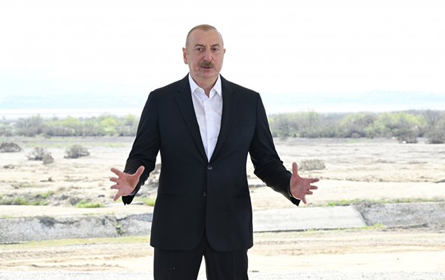Xankəndidə Zəfər parkının təməli qoyuldu 