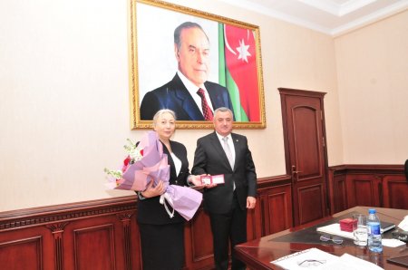 Abdin Fərzəliyev Abşeron RİH yanında İctimai Şuranın üzvləri ilə görüşüb +FOTOLAR 