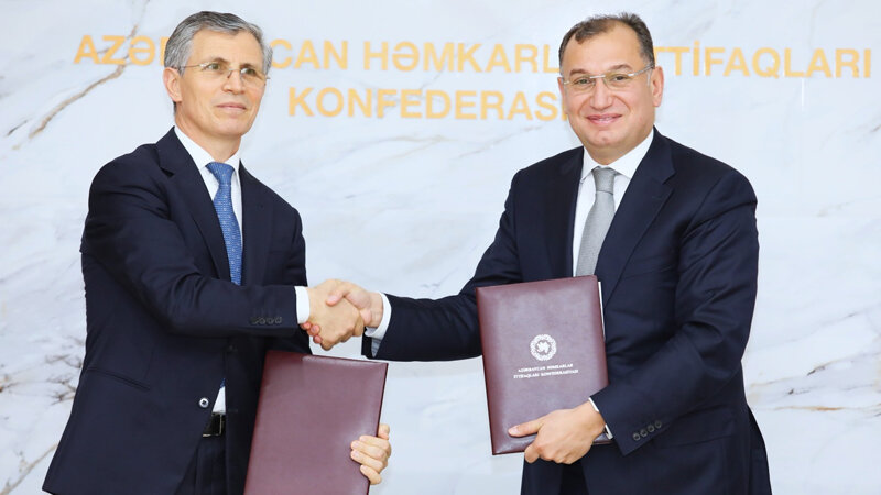 Azərbaycan Həmkarlar İttifaqları Konfederasiyası ilə STM arasında Memorandum imzalandı