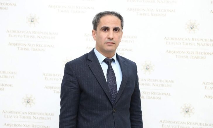 TƏBRİK EDİRİK: Ramin Abasovun Dağlıq Şirvan Regional Təhsil İdarəsinin müdiri vəzifəsinə təyin olunması münasibətilə...