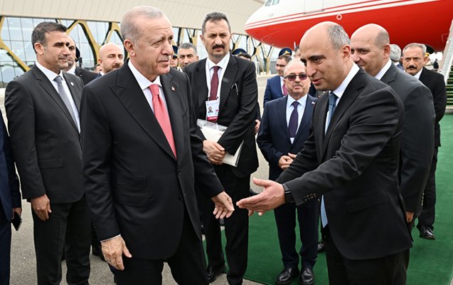 Ərdoğan Azərbaycandadır - Yenilənib