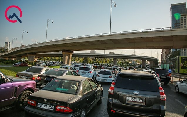 Bu yollarda sıxlıq var