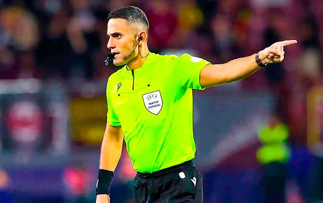 Azərbaycanlı hakim ÇL matçında
