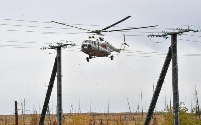 Ağdam və Ağdərədəki yanğının söndürülməsinə iki helikopter cəlb olundu