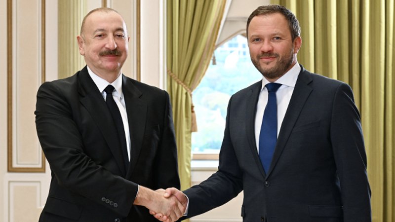 İlham Əliyev Estoniyanın xarici işlər nazirini qəbul etdi