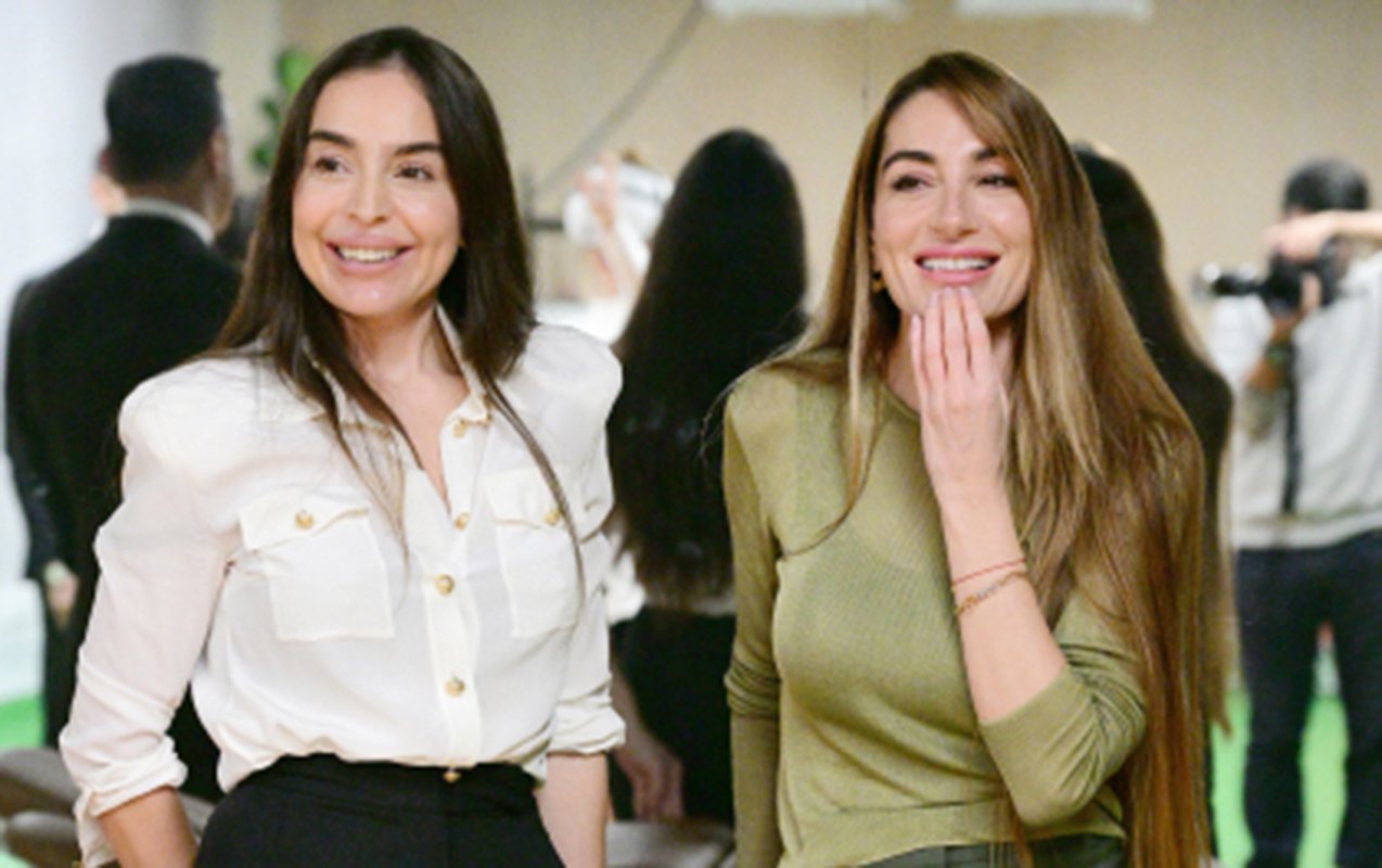 Əliyevalar Yeni Klinikada mərkəzlərin açılışında