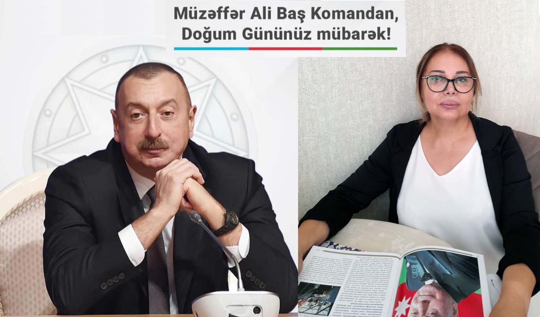 Gülnara Həmidova: Milli birliyin və qələbənin memarına səmimi təbrik