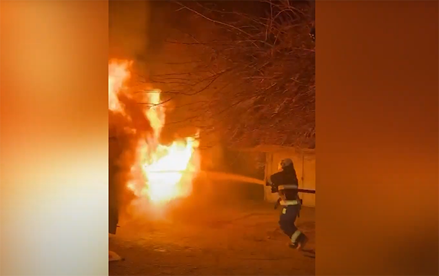 Masazırda “BMW” yandı - Ölən və yaralananlar var