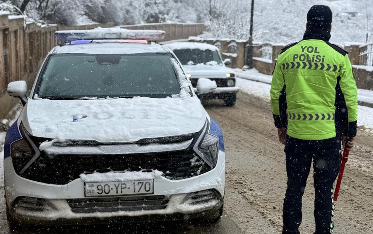 Yollardakı vəziyyətlə bağlı - Xəbərdarlıq