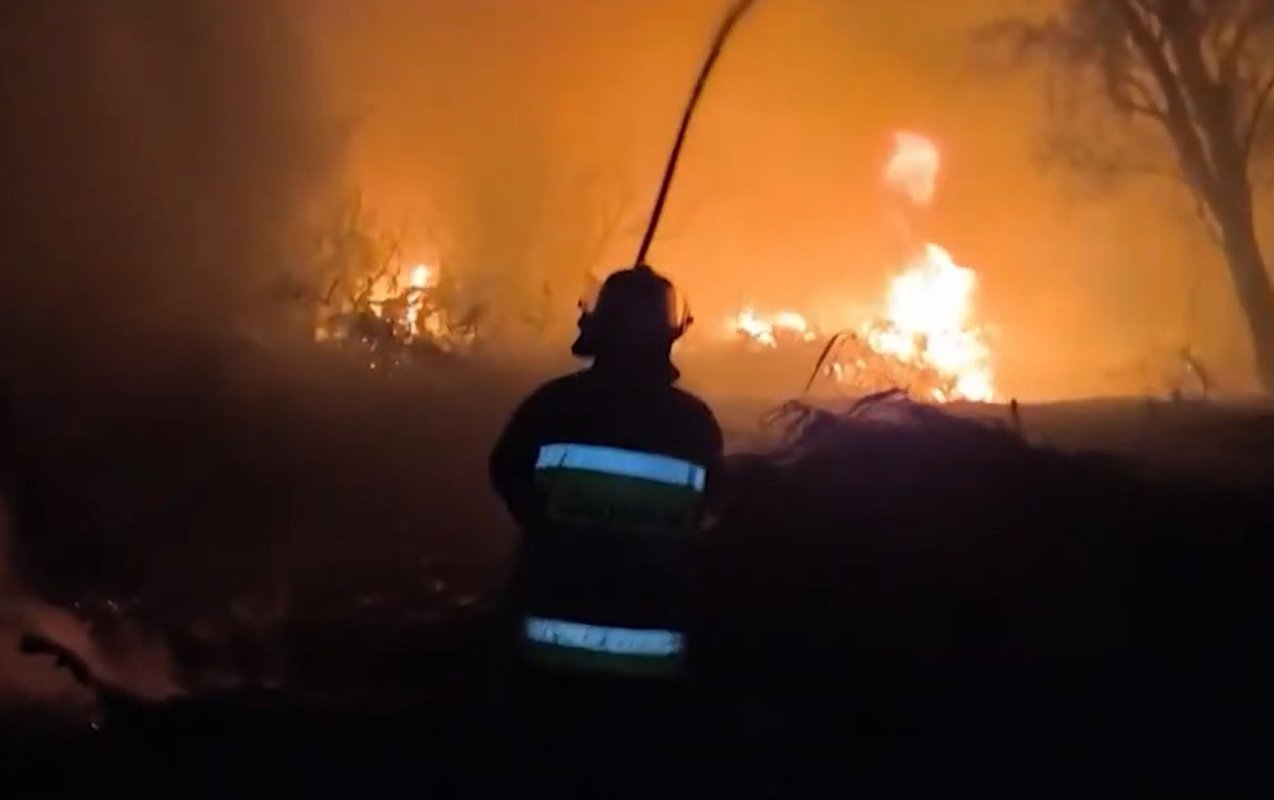Yevlaxda güclü yanğın - Yenilənib