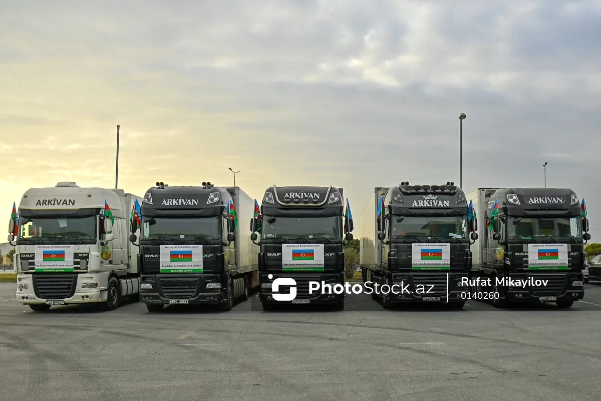 Prezidentin tapşırığı ilə İrana növbəti humanitar yardım yola salınıb