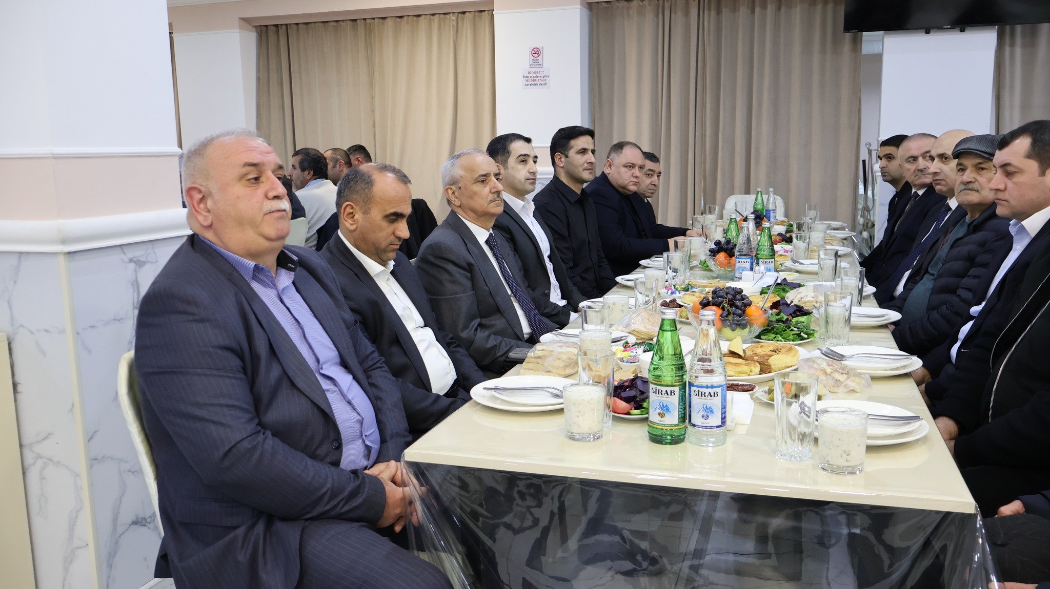 Qusar rayonunda iftar süfrəsi təşkil edilib