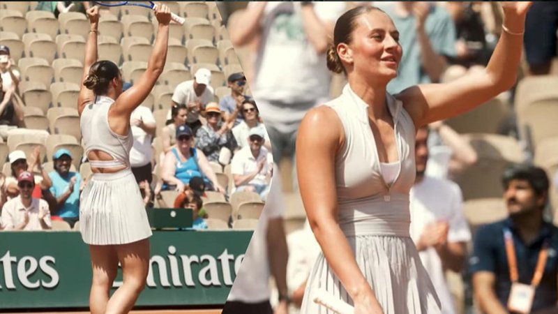 Məşhur tennisçi rus rəqibi üzərində qələbədən sonra Kiyevə hücuma görə ağladı