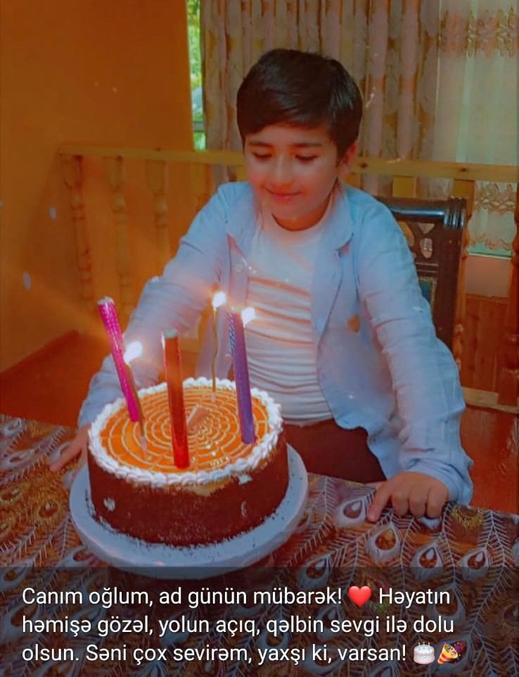 Əziz Ağakişi balam, ad günün mübarək!